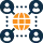Networking 40px blueorange